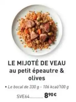 Comtesse du Barry LE MIJOTÉ DE VEAU offre
