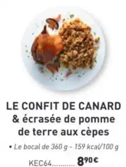 Comtesse du Barry LE CONFIT DE CANARD offre