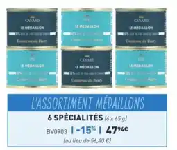 Comtesse du Barry Comtesse du Barry L'Assortiment Médaillons offre