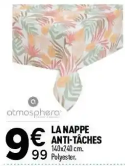 Centrakor atmosphera LA NAPPE ANTI-TÂCHES offre