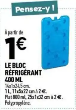 Centrakor LE BLOC RÉFRIGÉRANT offre