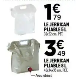 Centrakor LE JERRICAN PLIABLE offre