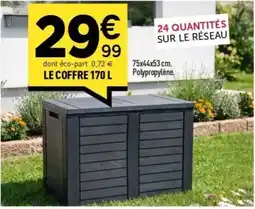 Centrakor LE COFFRE 170 L offre