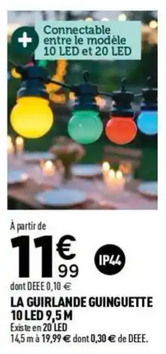 Centrakor LA GUIRLANDE GUINGUETTE offre