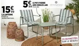 Centrakor atmosphera LE POT D'HERBE AVEC BOULES LARI offre