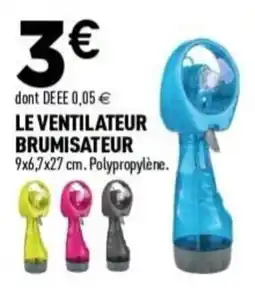 Centrakor LE VENTILATEUR BRUMISATEUR offre