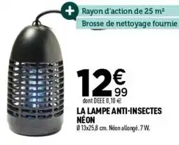 Centrakor LA LAMPE ANTI-INSECTES NÉON offre