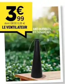 Centrakor Le ventilateur offre