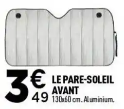 Centrakor LE PARE-SOLEIL AVANT offre