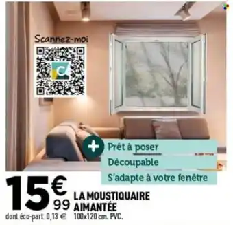 LA MOUSTIQUAIRE AIMANTÉE
