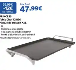 Costco PRINCESS Table Chef 103120 offre