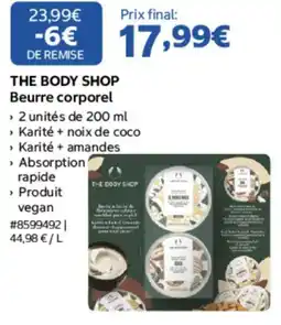 Costco THE BODY SHOP Beurre corporel offre