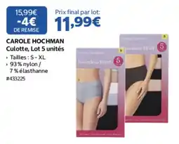 Costco CAROLE HOCHMAN Culotte offre