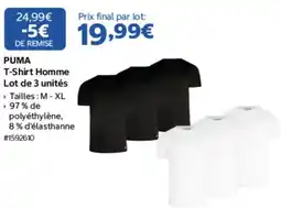 Costco PUMA T-Shirt Homme offre