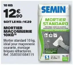Brico Dépôt SEMIN Mortier standard offre