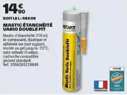 Brico Dépôt Isover Mastic étanchéité Vario Double Fit offre
