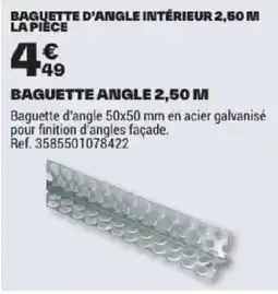 Brico Dépôt BAGUETTE D'ANGLE INTÉRIEUR offre