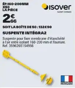 Brico Dépôt Isover Suspente Intégra2 offre