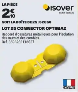 Brico Dépôt Isover Connector Optima2 offre