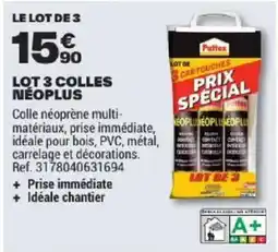 Brico Dépôt Puttex Colles néopplus offre