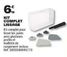 Brico Dépôt KIT COMPLET LISSAGE offre