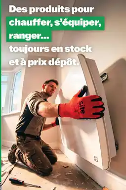 Brico Dépôt site Gants de travail offre