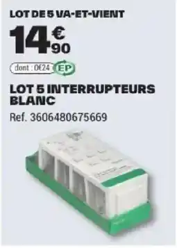 Brico Dépôt VA-ET-VIENT offre