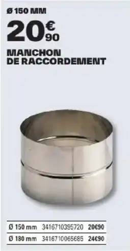 Brico Dépôt MANCHON DE RACCORDEMENT offre