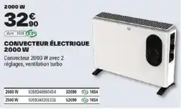 Brico Dépôt CONVECTEUR ÉLECTRIQUE offre