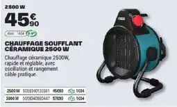 Brico Dépôt COLONA Chauffage soufflant céramique 2500 W offre