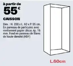 Brico Dépôt CAISSON offre