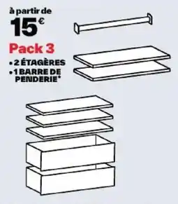 Brico Dépôt Pack 3 offre