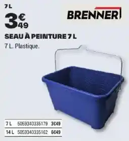 Brico Dépôt BRENNER SEAU À PEINTURE offre