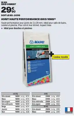 Brico Dépôt MAPEI JOINT CARRELAGE offre