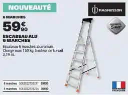 Brico Dépôt MAGNUSSON ESCABEAU ALU offre