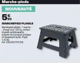 Brico Dépôt Marchepied pliable offre