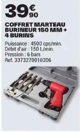 Brico Dépôt Coffret marteau burineur offre