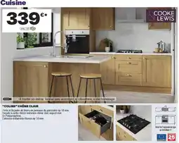 Brico Dépôt COOKE & LEWIS COLINE CHÊNE CLAIR offre