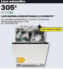 Brico Dépôt Lave-vaisselles offre
