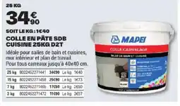 Brico Dépôt MAPEI COLLE CARRELAGE offre
