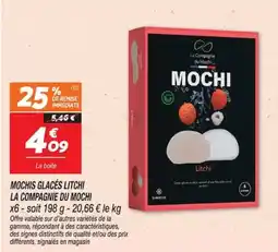 Netto La Compagnie du Mochi MOCHI offre