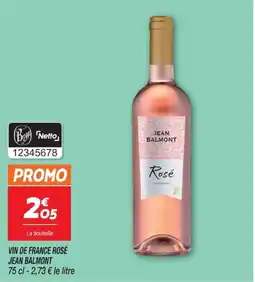Netto JEAN BALMONT VIN DE FRANCE ROSÉ offre