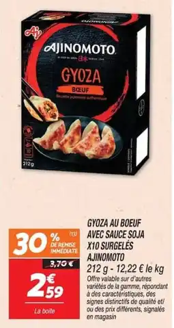 Netto AJINOMOTO GYOZA offre