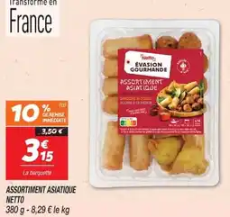 Netto Netto Assortiment asiatique offre
