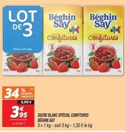 Netto Béghin Say Sucre Blanc Spécial Confitures offre