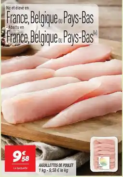 Netto AIGUILLETTES DE POULET offre