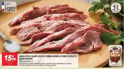 Netto MAISON MONTFORT AIGUILLETTES DE CANARD offre