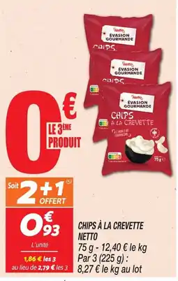 Netto Netto Chips à la crevette offre