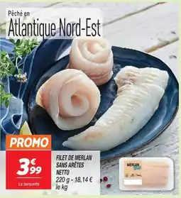 Netto MERLAN FILET offre