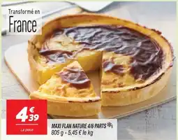 Netto MAXI FLAN NATURE offre